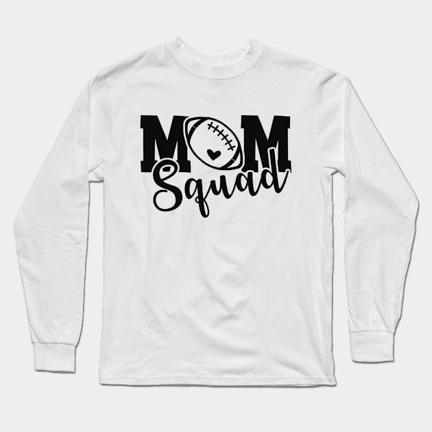 Football mom Long Sleeve T-Shirt by KC Happy Shop